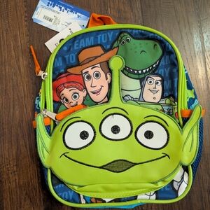 Disney Toy Story Green and Blue Backpack